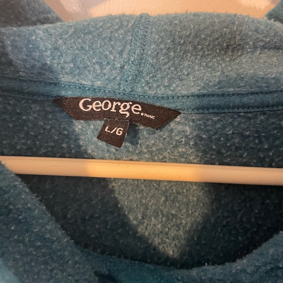 Turquoise hoodie L - Picture 3 of 5
